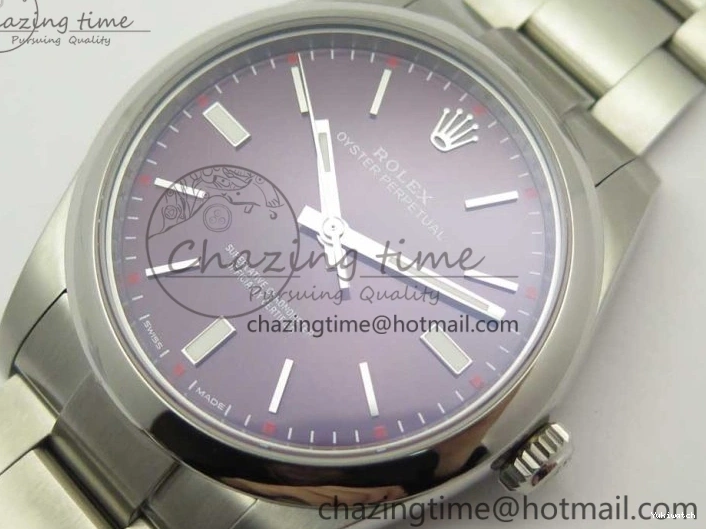 Perpetual A2836 on 1:1 Edition Oyster Bracelet Grape 39mm UBF Best Dial 114300 SS 1128